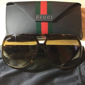 Gucci Aviator Unisex Sunglasses